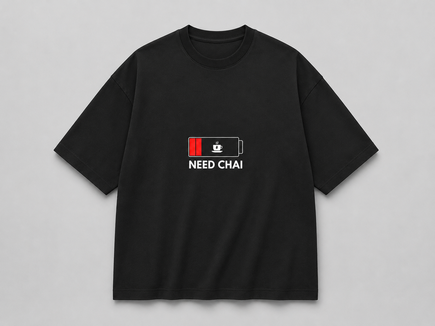 Need Chai Terry Oversized Tee