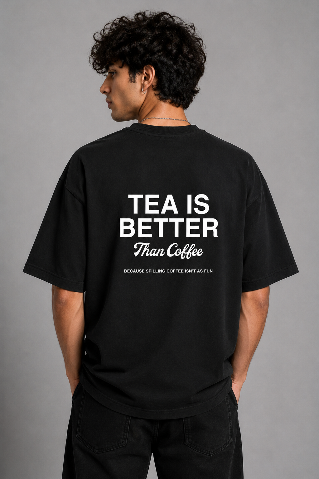 Need Chai Terry Oversized Tee