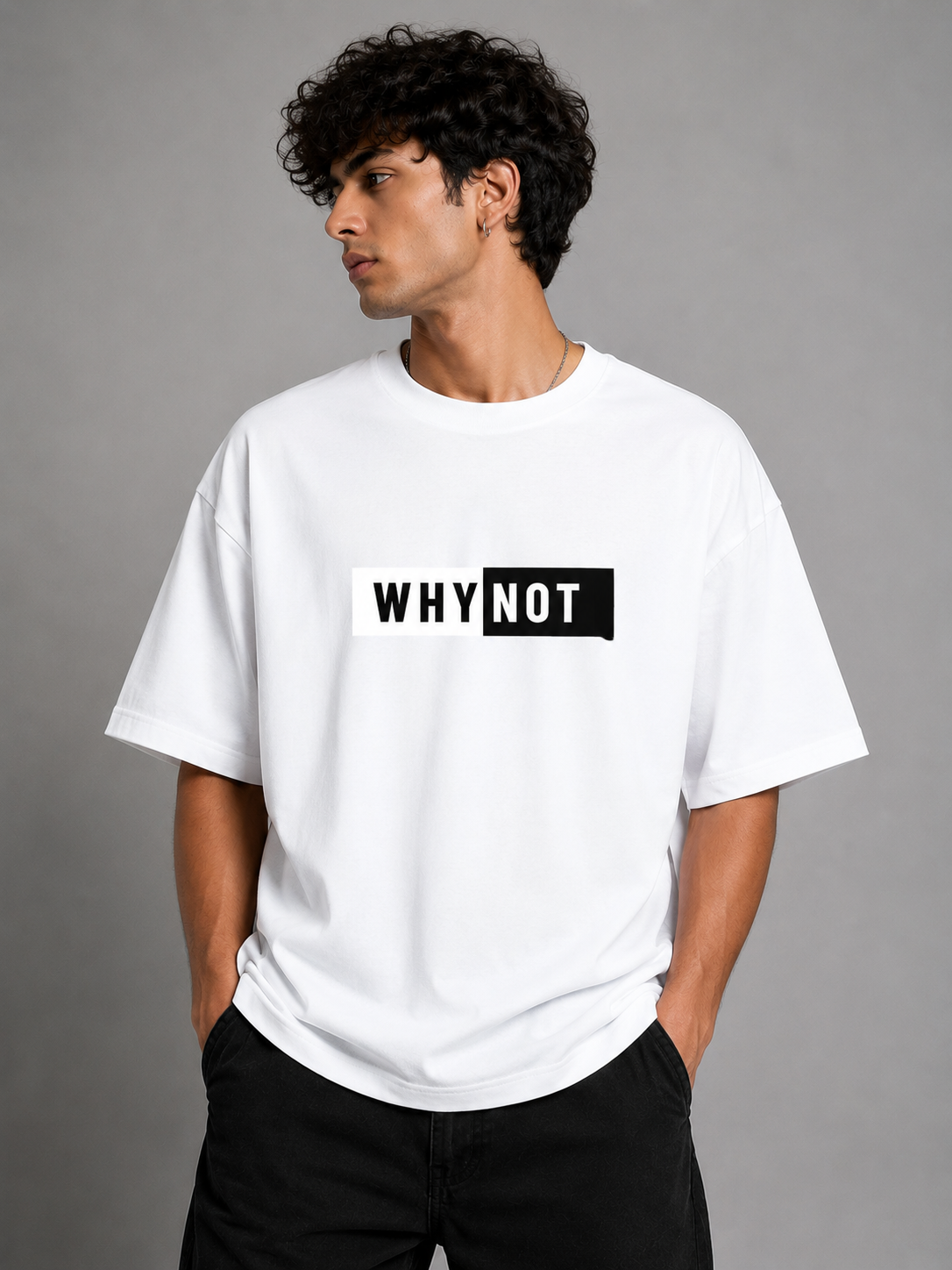 Why Not Terry Oversized Tee