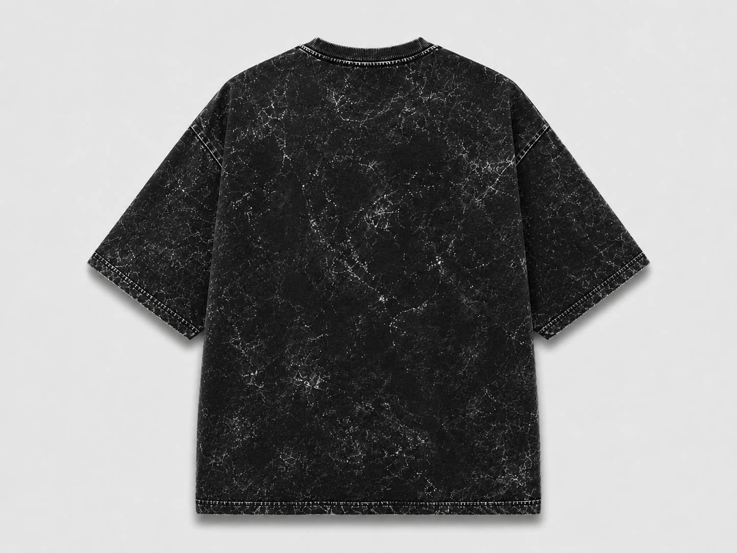 Brave Acid Washed Oversized Tee