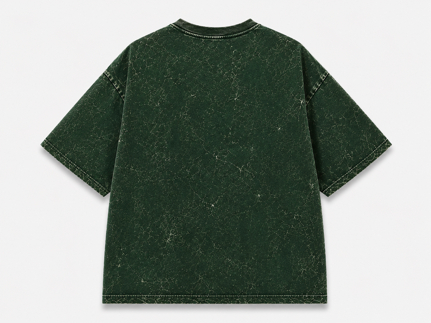 Brave Acid Washed Oversized Tee